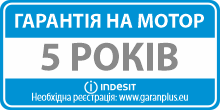 5 РОКІВ ГАРАНТІЇ НА МОТОР